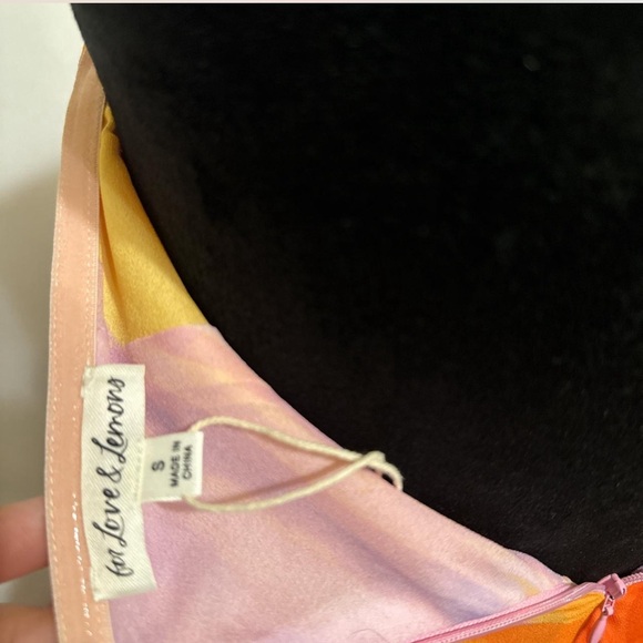 NWT For love and lemons 🍋 ombré summer ☀️ maxi dress - Picture 10 of 10